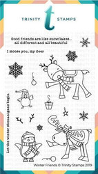 Trinity Stamps leimasin Winter Friends