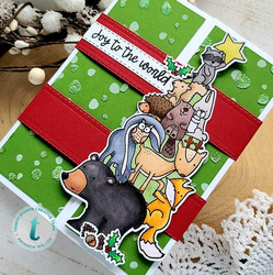 Trinity Stamps stanssi Tree-mendous Christmas