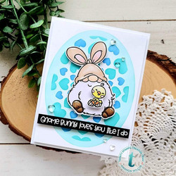 Trinity Stamps stanssi Gnome Bunny