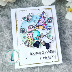 Trinity Stamps leimasin Spring in my Step