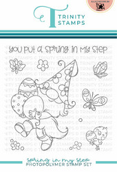 Trinity Stamps leimasin Spring in my Step