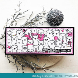 Trinity Stamps leimasin Beary Special Slimline