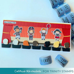 Trinity Stamps stanssi Center Stage Slimline