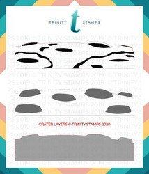 Trinity Stamps sapluuna Crater Layers, 6