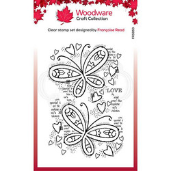 Woodware leimasin Butterfly Confetti