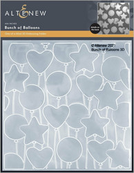 Altenew 3D kohokuviointikansio Bunch of Balloons