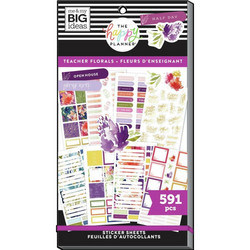 Mambi Happy Planner Value Pack -tarrapakkaus Teacher Florals