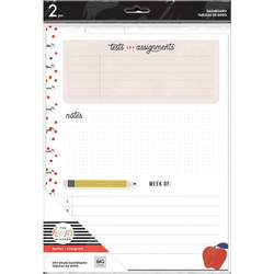 Happy Planner Big Dry Erase Dashboard -sivut, Fresh Start