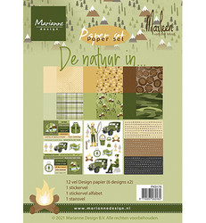 Marianne Design De Natuur In by Marleen -paperikko