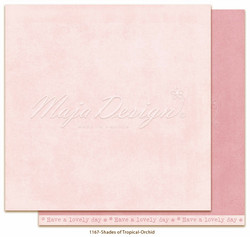 Maja Design Monochromes - Shades of Tropical skräppipaperi Orchid