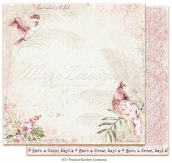 Maja Design Tropical Garden skräppipaperi Cockatoo
