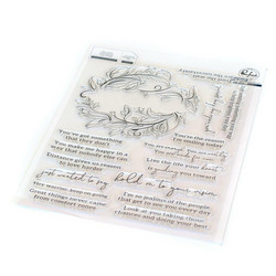 Pinkfresh Studio Reason To Smile Wreath -leimasinsetti
