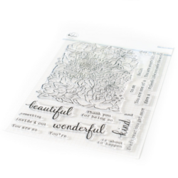 Pinkfresh Studio Flower Garden -leimasinsetti