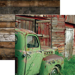 Reminisce Barnwood Beauty skräppipaperi #4