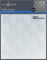 Altenew 3D kohokuviointikansio Waffled Diamonds