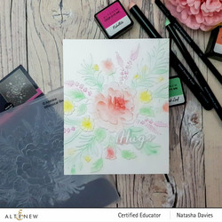 Altenew 3D kohokuviointikansio Whimsical Bouquet
