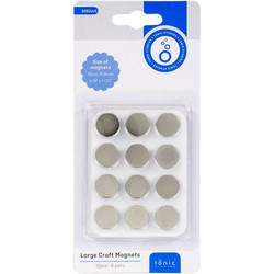 Tonic Studios Small Craft Magnets 15mm, magneetit, 6 paria