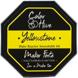 Maker Forte Color Hive -mustetyyny, sävy Yellowstone