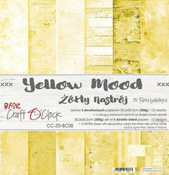 Craft O'clock paperipakkaus Yellow Mood, 12