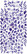 Craft O'clock paperipakkaus Basic Flowers Set 7, Lavender