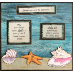 Stampendous Slim Woodgrain -leimasin