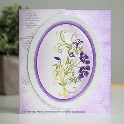 Creative Expressions stanssi Climbing Clematis Edger