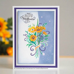 Creative Expressions stanssi Daisy Bouquet Edger