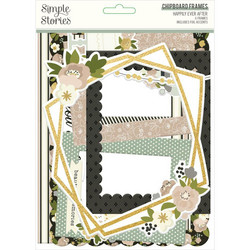 Simple Stories Simple Happily Ever After Chipboard Frames -kehykset