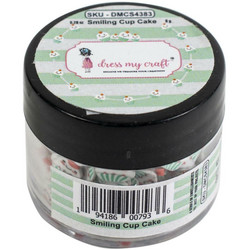 Dress My Crafts Shaker -koristeet, Smiling Cupcake