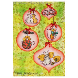 Pink Ink Designs leimasinsetti Merry Christmas Mouse