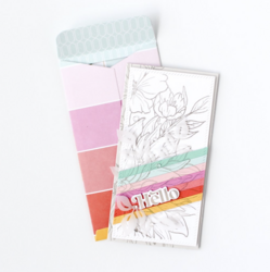 Pinkfresh Studio Mini Slimline Envelope -stanssi