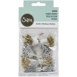 Sizzix Making Essential Flower Stamens -heteet, metalli