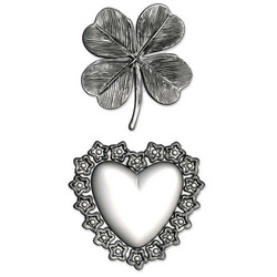 Sizzix Tim Holtz 3-D Impresslits stanssaava kohokuviointikansio Lucky Love
