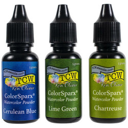 TCW & Ken Oliver ColorSparx Powders -jauheet, Poolside
