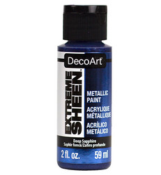 DecoArt Extreme Sheen Metallics -maali, sävy Deep Sapphire