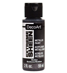 DecoArt Extreme Sheen Metallics -maali, sävy Obsidian