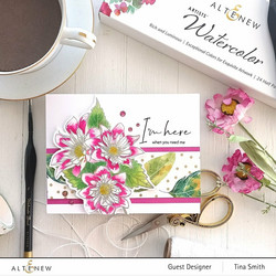 Altenew Paint-A-Flower: Fashion Monger Dahlia -leimasinsetti