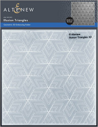 Altenew 3D kohokuviointikansio Illusion Triangles