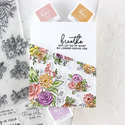 Pinkfresh Studio sapluunasetti Joyful Bouquet