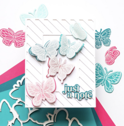 Pinkfresh Studio leimasinsetti Small Butterflies