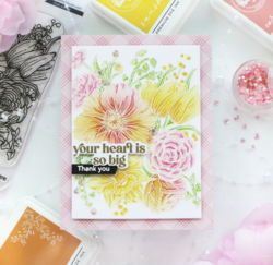 Pinkfresh Studio sapluunasetti Best Of Everything Floral, A2