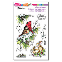 Stampendous leimasinsetti Birds And Bunnies