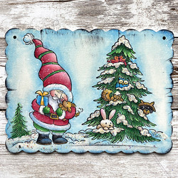 Stampendous leimasin Forest Christmas