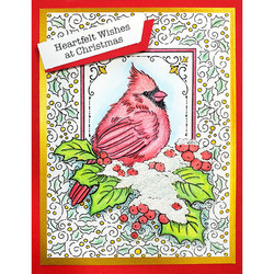 Stampendous leimasin Cardinal Frame