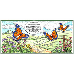 Stampendous Slim Meadow -leimasin