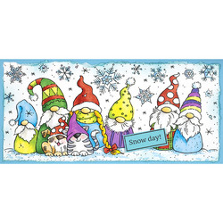 Stampendous Slim Winter Gnomes -leimasin