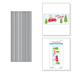 Spellbinders kohokuviointikansio Striped Slimline