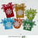 Picket Fence Paper Glitz, sävy True Christmas Red