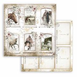 Stamperia Romantic Horses skräppipaperi Cards