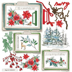 49 and Market paperipakkaus Vintage Artistry Peace & Joy, 12